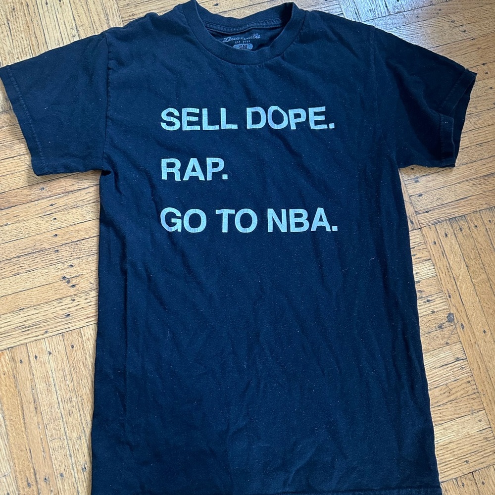 J Cole concert Black Graphic Tee